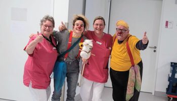 Frix und Günter mit Jasmin und Carmenn